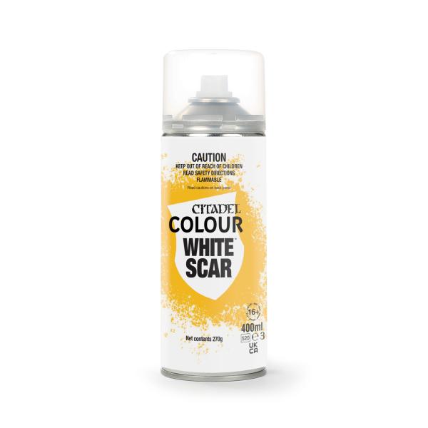 ホワイト・スカースプレー　White Scar Paint Spray：シタデルカラー