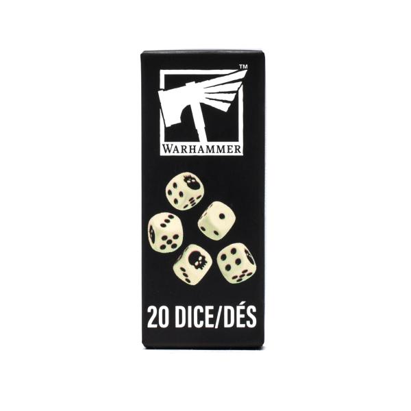 ウォーハンマー ダイスセット D6 20個入り 12mm Warhammer Dice サイコロ 40K AOS対応