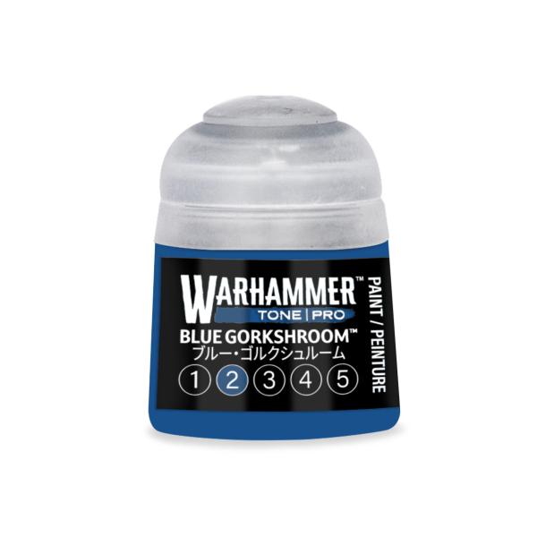 TONE ブルー・ゴルクシュルーム 2  (Blue Gorkshroom 2) 12ml ウォーハンマー トーンプロ TONE PRO プラモデル用塗料