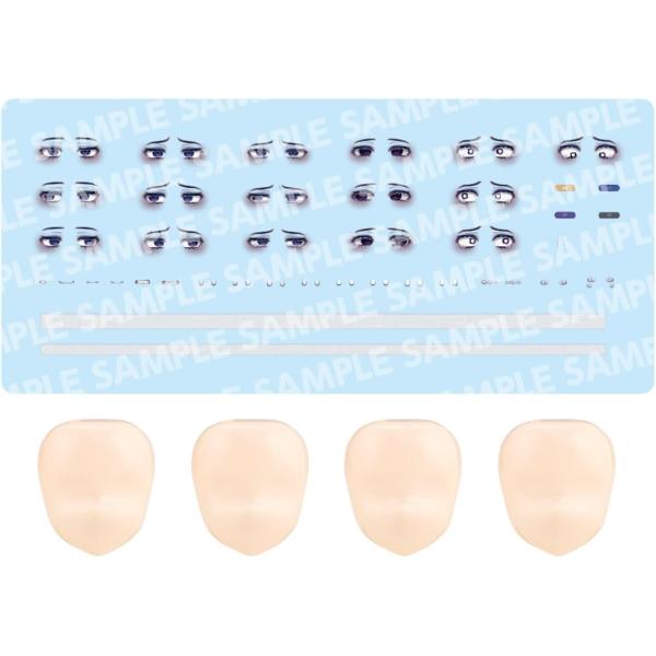 [Release date: June 21, 2025]カスタマイズフェイス＆デカールセット Vol.6は新規造形のカスタム用未塗装表情パーツCと新規デザインの表情デカールをセットにしました。表情デザインのコンセプトは「病み」。雨間氏の得...