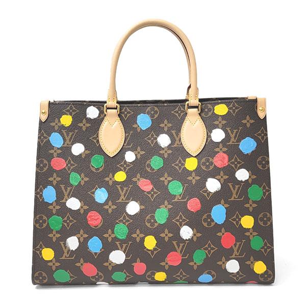 オンザゴー（LOUIS VUITTON） ルイヴィトン 草間彌生 バッグ LOUIS 