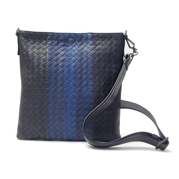 ボッテガ ヴェネタ Bottega Veneta バッグ メンズ バッグ ショルダーバッグ イントレチャート スモール メッセンジャー Vbg80 4147 ダークネイビーマルチ Supersport Tn