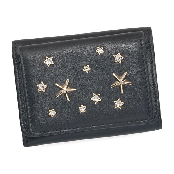 JIMMY CHOO ジミーチュウ 財布 レディース クリスタルスタースタッズ 
