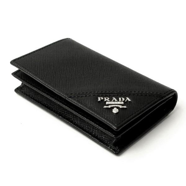 プラダ 名刺入れ メンズ Prada 2mc122 Saffiano Metal Nero ブラック Sagaretxe Net