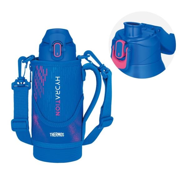 他サイト： サーモス <br>真空断熱スポーツボトル ブルーピンク FJS-800F   THERMOS ※の商品画像
