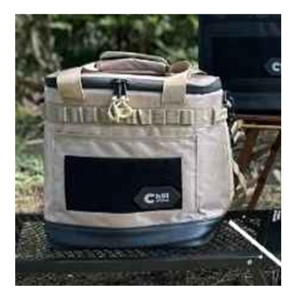 Chill Camping <br>ソフトクーラーボックスM カーキ チルキャンピング