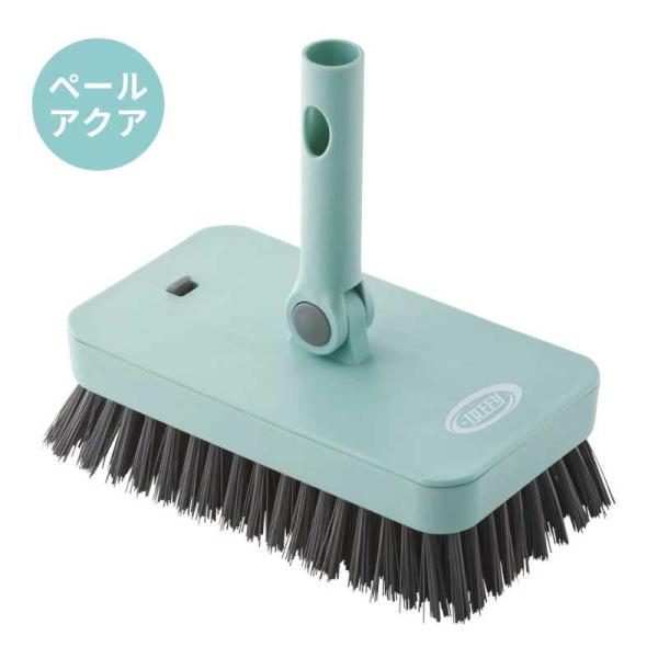TOFFY <br>ジョイント付け替えブラシ&モップヘッド  ペールアクア  CL-JBM-PA  トフィー ※