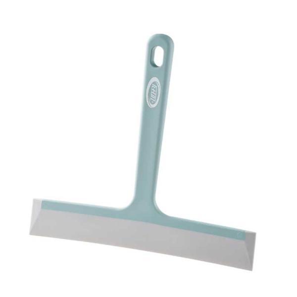 ムラなく、キレイに水切りできる、新設計のマグネット付きスキージーヘッドがわずかに壁面から浮いているため、水切りしたあと乾きやすく、衛生的。持ち手にフック穴がついているので、吊るしての保管も可能です。【商品仕様】〇本体寸法：約200（W）×1...