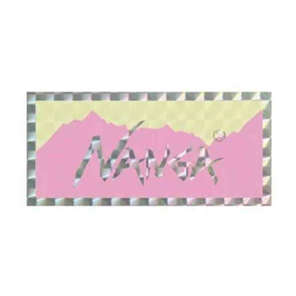 NANGA <br>ホログラフィック ロゴ ステッカーCRE×PINK  ナンガ