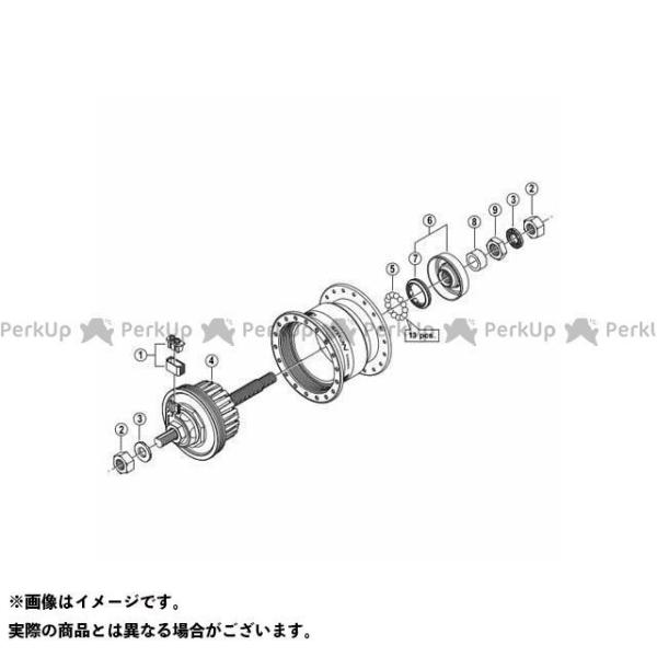 ●メーカー名：シマノ（自転車） / SHIMANO(シマノ)●商品名：Y2SS28100 菊座金（2mm）メーカー品番：Y2SS28100JANコード：4524667232384