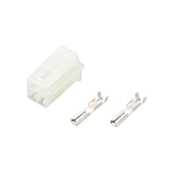 他サイト： キタココンビニパーツ 汎用 コネクターセット HMタイプ（2極） タイプ メス K-CON バイクの商品画像