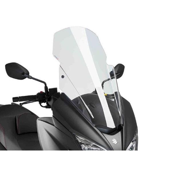 プーチ バーグマンストリート125EX V-TECH LINE ツーリングスクリーン（クリア） Puig