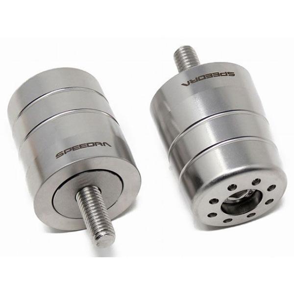 ●メーカー名：SPEEDRA(スピードラ)●商品名：ステンレス削り出しハンドルバーエンドメーカー品番：ABEYSUS06JANコード：4580556227107MT-09重量：約290g（片側ボルト含む）ステンレス削り出し重量のあるステンレ...
