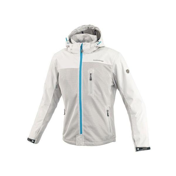 コミネ 2025春夏モデル JK-1143 プロテクトメッシュパーカーテン（シルバー） サイズ 3XL KOMINE コミネ（Komine） 2025春夏モデル JK-1143 プロテクトメッシュパー