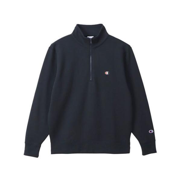 チャンピオン C3-B020 HALF ZIP SWEATSHIRT（ネイビー） サイズ XL champion