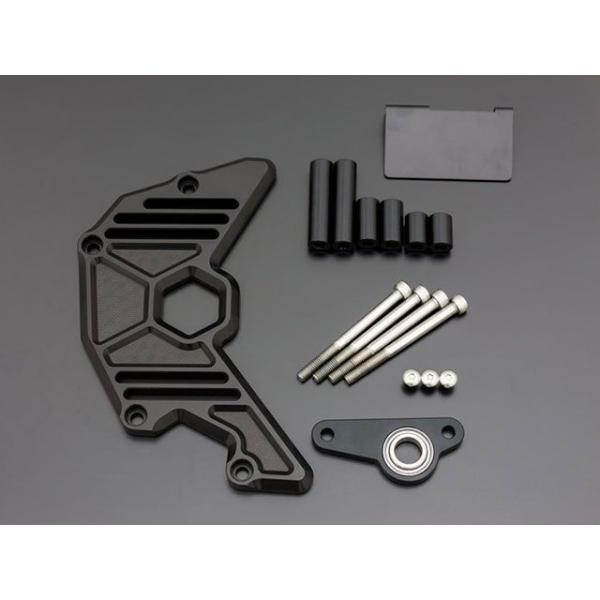 アーキ Z900RS/CAFE ビレット ハニカム スプロケットカバー（マットコークブラック） ARCHI