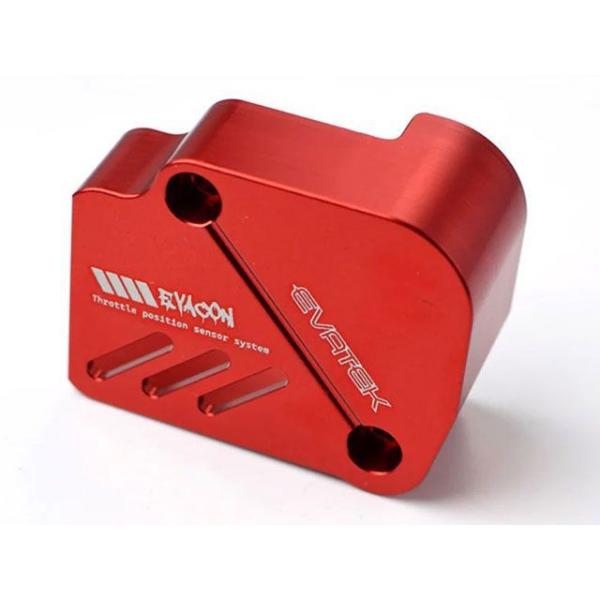 エヴァテック CNCスロットルポジションセンサーカバー CT125等（レッド） EVATEK