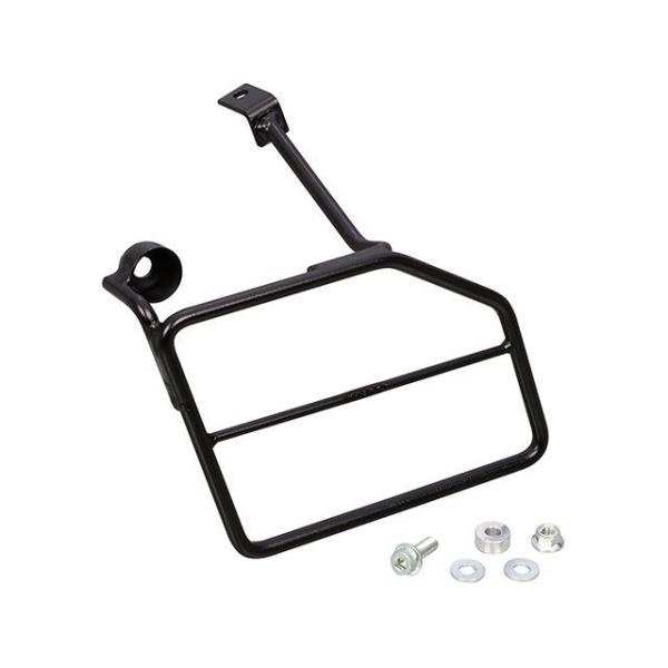 ●メーカー名：キタコ / KITACO●商品名：サイドバッグサポート（ブラック）メーカー品番：80-655-13001JANコード：4990852114825MONKEY125 モンキー125ブラックスチール製ボルトオンサイドバッグの巻き込...