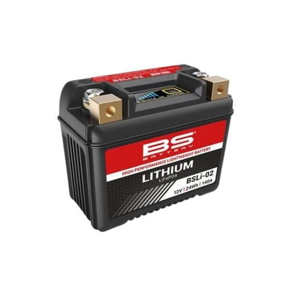 【メーカー直送】BSバッテリー BSLi-02（YTZ7S、YTX4L-BS互換）/（リチウムイオンバッテリー） BS BATTERY