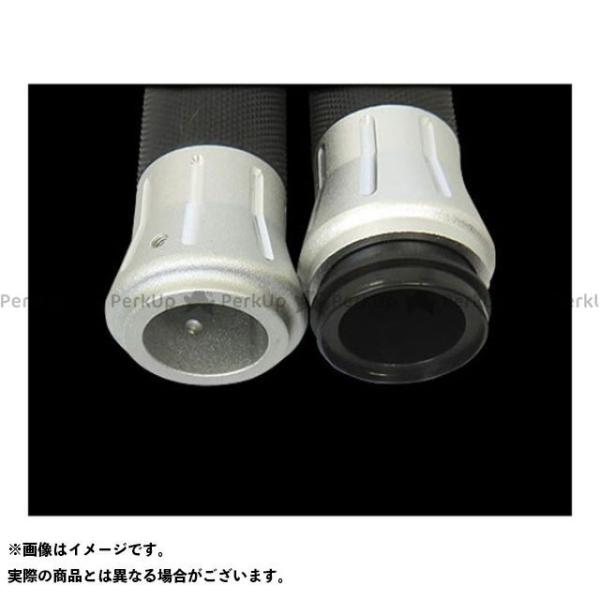 ネオファクトリー 祝開店大放出セール開催中 ハーレー汎用 コブラグリップ ネオファク 電子スロットル用 カラー ショットピーニングクローム