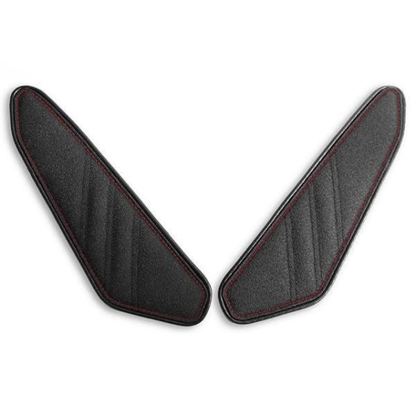 ルイモト CBR400R タンクリーフ/Sport ニーグリップパッド カラー TEC-GRIP/CFブラック/レッドステッチ LUI MOTO