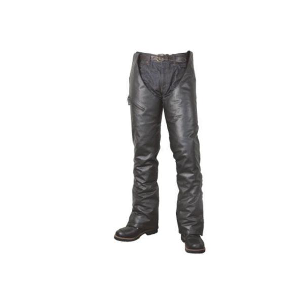 ラフ＆ロード RA7056 サイドZIPレザーレッグウォーマー（ブラック） サイズ ロング（身長165〜185cm） Rough&amp;Road