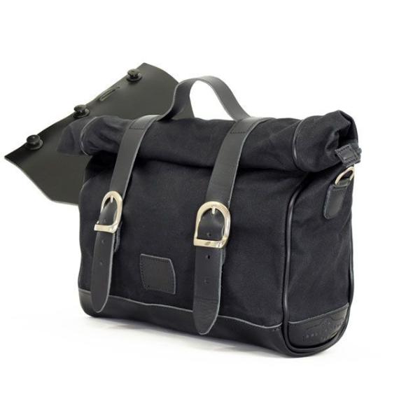 ロングライド ヘリテージ サドルバッグ LOX ロールトップ 9.5L（ブラック） LONGRIDE