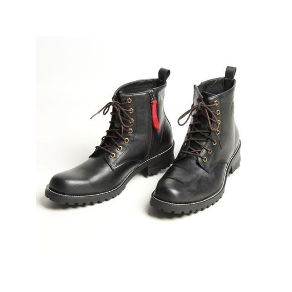 デイトナ(Daytona) バイク用 エンジニアライドブーツ 24.5cm DEGNER デグナー HS-B6 バイカーズブーツ（ブラック） サイズ 27.0cm