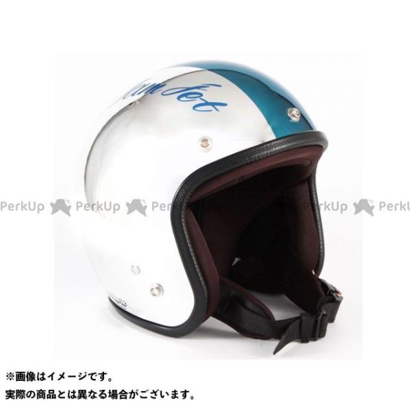 72JAM JET HELMET 72ジャムジェット CHROMES CM カラー ブルー 72JAM
