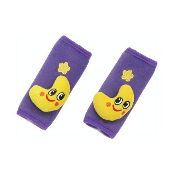 ●メーカー名：OGK技研（自転車） / OGK giken(オージーケーギケン)●商品名：自転車 チャイルドシートカバー（マスコットベルトカバー）/（紫（つき））JANコード：4511890208361紫（つき）左右ペアサイズ/約130×5...