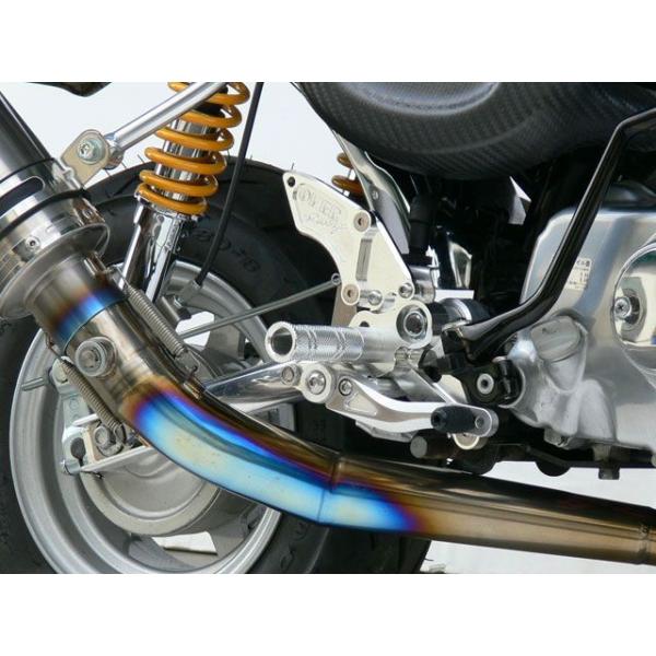 オーバーレーシング MONKEY バックステップ 3ポジション ドラム OVER RACING