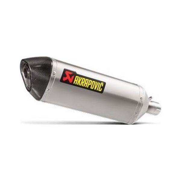 アクラポビッチ Versys-X 250/300 Slip-On Line（Titanium） for Kawasaki Versys-X 250/…