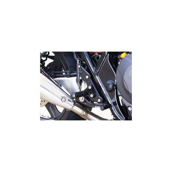 ベビーフェイス CB400 バックステップキット カラー ブラック BABYFACE