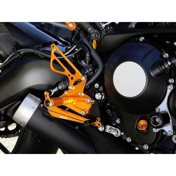 ベビーフェイス MT09/FZ09 XSR900 バックステップキット カラー 