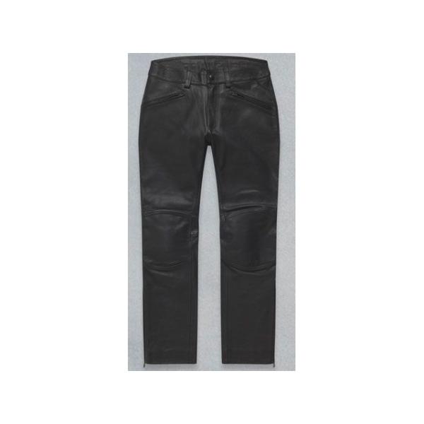 ベルスタッフ ライディングウェア レザーパンツ FENDER ブラック サイズ 48 Belstaff