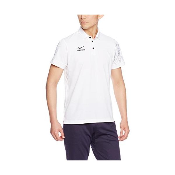 超美品の ミズノ MIZUNO サッカーウェア モレリア ポロシャツ ユニセックス P2MA7003 01 ホワイト Sサイズ 