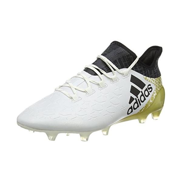 アディダス 予約 エックス 16.1 FG・AG Rホワイト×Cブラック×ゴールドM