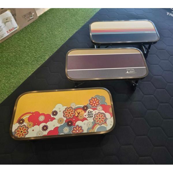 【新作】ちょこっとテーブル レトロカラー シリーズ　サイドテーブル　折りたたみテーブル