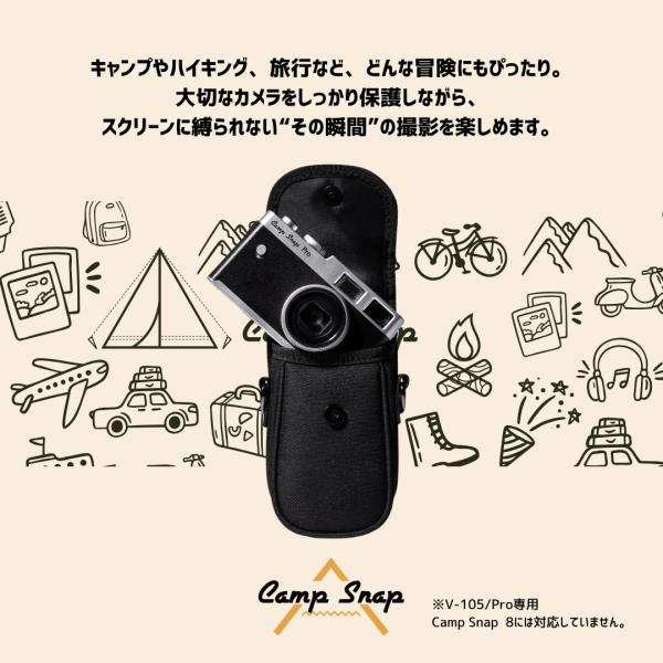 Camp Snap Camera Bag (Fits Camp Snap & CS-Pro) �L�����v�X�i�b�v �J�����o�b�O �R���f�W �M�t�g �v���[���g ���s ���o���� �L�����v ���i�摜2