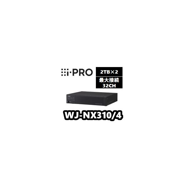 iーPRO 【在庫あり】WJ-NX310/4 アイプロ i-Pro ネットワークディスク