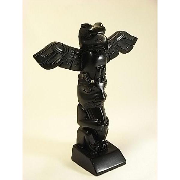 ⓵石材製トーテムポール風彫刻像 約200センチ 2078-03.jpg