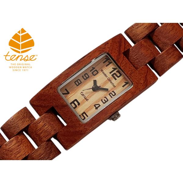 tense テンス 日本総輸入元 2年保証 カナダ 木製 22mm 腕時計 ウッド