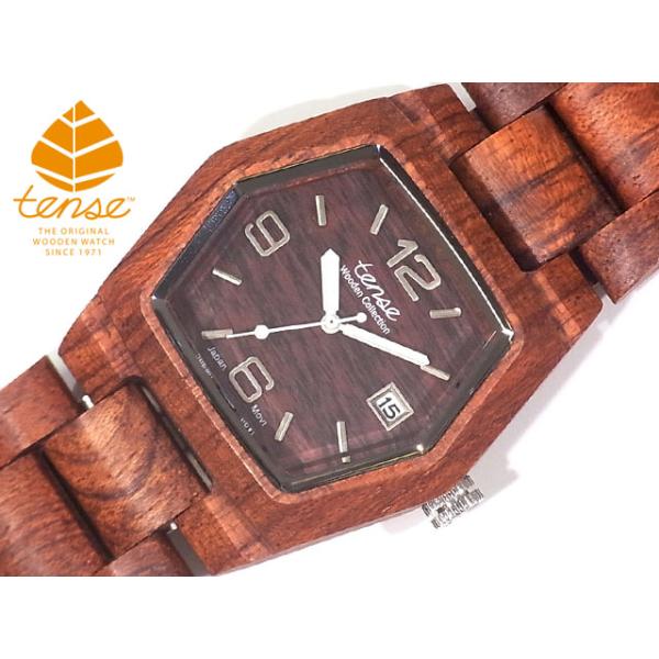 新品未使用TENSE ウッドウォッチ 316 定価34,100円 canadianselect_hj-g8300sr