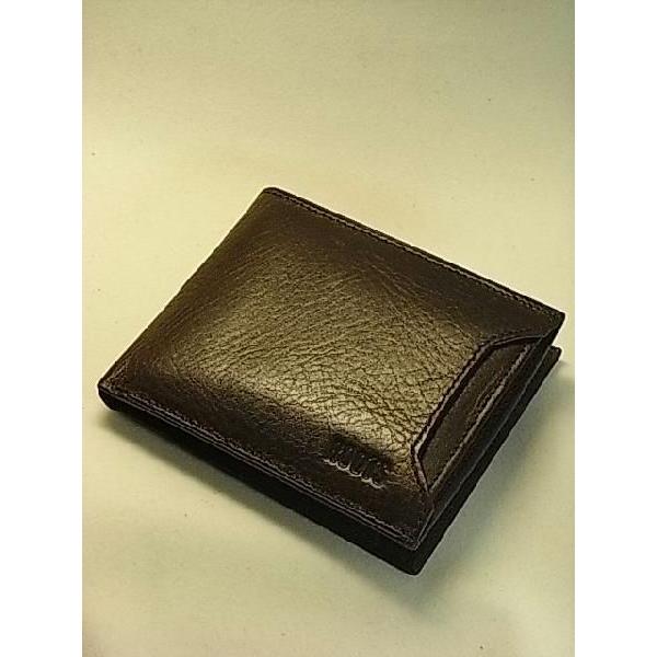 ２つ折り財布/小銭入れ付　牛革 wt-14.jpg