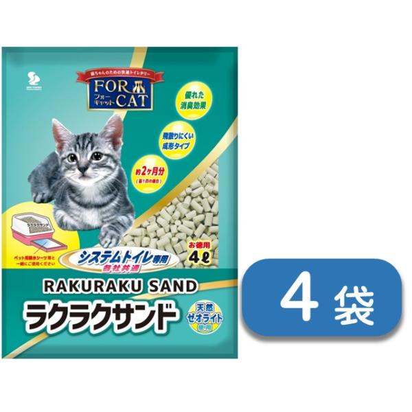 ●ラクラクサンドは吸水しませんので必ずペット用の吸水シーツと一緒にお使いください。●尿だけを分別処理できます。尿はシーツが吸うのでニオイが広がりません。●ラクラクサンドはいつもサラサラ！固まらないのでフンもしっかり隠せます。●ラクラクサンド...