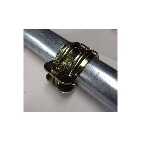 単管クランプ クランプ 固定 金具 単管パイプ 48mm 単管クランプ 自在クランプ パイプ兼用 単管パイプクランプ 補強 園芸 ガーデニング 支柱 DIY42.7mm農業資材単管　48.6mm単管パイプ用　単クランプスリムにスマートに　出...