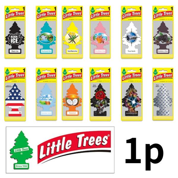 Little Trees 芳香剤 車 リトルツリー 消臭 吊り下げエアーフレッシュ