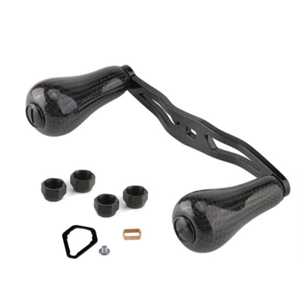 パワー ハンドル 120mm リールパーツ 8×5mm穴対応 4X7mm穴もう対応 シマノ ダイワ Daiwa アブガルシア Abu