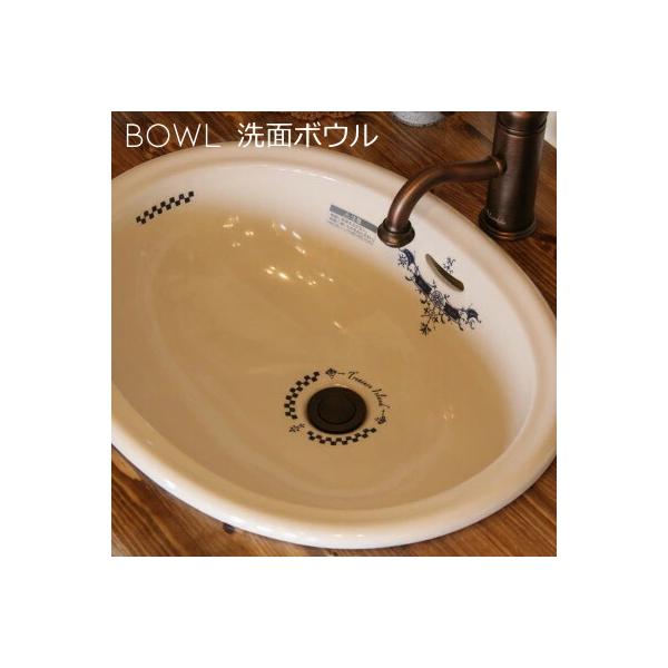 カントリー風 アンティーク風 ナチュラル風 輸入洗面ボウル ホワイト