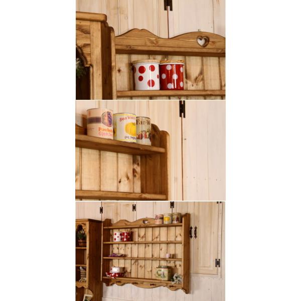 オーダーメイドカントリー家具 ハンドメイド サイズ変更可能 収納棚 3段壁掛けシェルフ Dw キャンドールインテリア